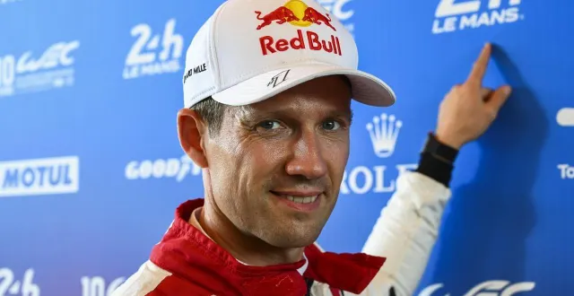 photo  sébastien ogier lors du pesage de la 90e édition des 24 heures du mans, le 3 juin 2022.  &copy;  archives le maine libre - denis lambert 