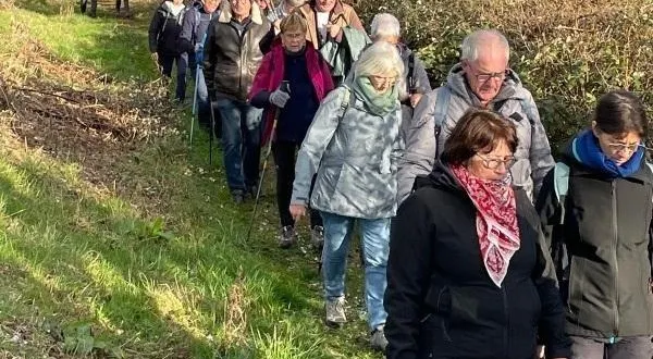 photo  rando solidaire avec l’association je dis marche, à monts-sur-orne.  &copy;  je dis marche 