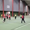 photo  les élèves lors du tournoi de handball. 
