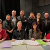 photo  une convention portant sur le handisport a été signée entre le club, représenté par sa présidente marie-chantal bonhommeau, et groupama, représenté par laurent gouré, président de la caisse locale brionneau-mayenne. 