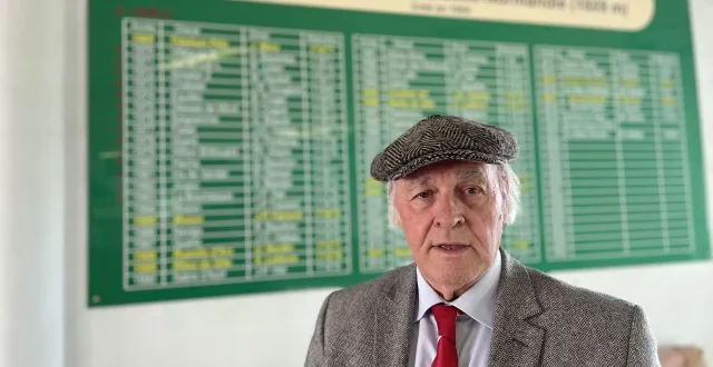 photo  jacques frappat préside la société des courses d’argentan depuis 1999.  &copy;  archives ouest-france 