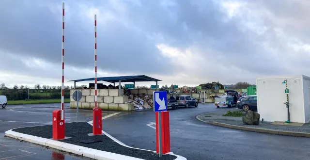 photo  le contrôle des accès aux déchetteries a été un des points de baisse des coûts de fonctionnement du budget de traitement des ordures ménagères, en 2025.  &copy;  archives lbn 