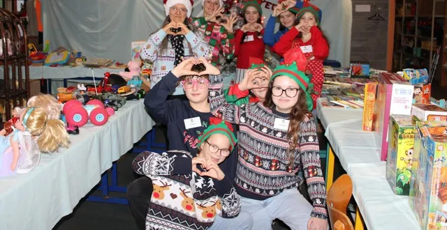 photo  les petits lutins éco-délégués ont pleinement rempli leur mission.  &copy;   ouest-france 