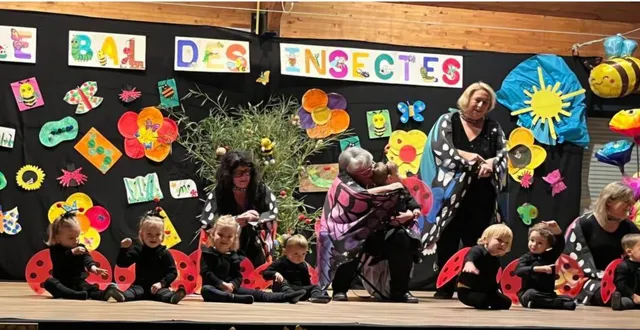 photo  spectacle de fin d’année pour les piou piou.  &copy;  co 