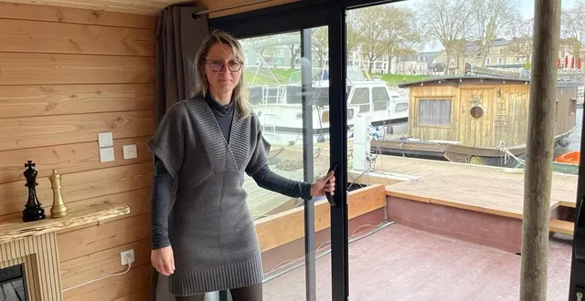 photo  florence fontaine porte ce projet depuis plusieurs mois. avec son mari, ils louent déjà une toue à angers.  &copy;  ouest-france 