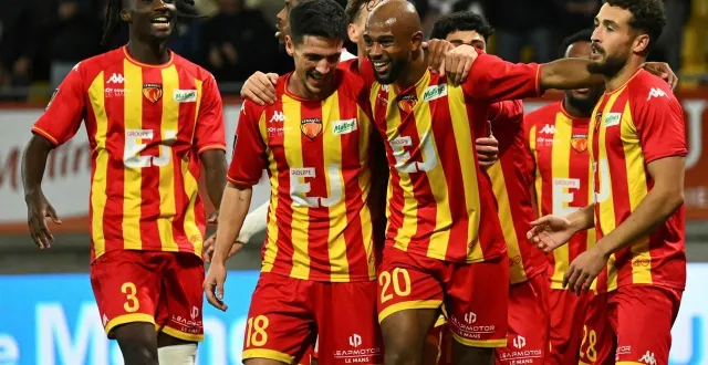 photo  le mans fc peut avoir le sourire : 2025 a signé le retour au haut niveau du club sang et or.  &copy;  le maine libre - denis lambert 