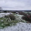 photo  de la neige à mûrs-erigné, en maine-et-loire. 