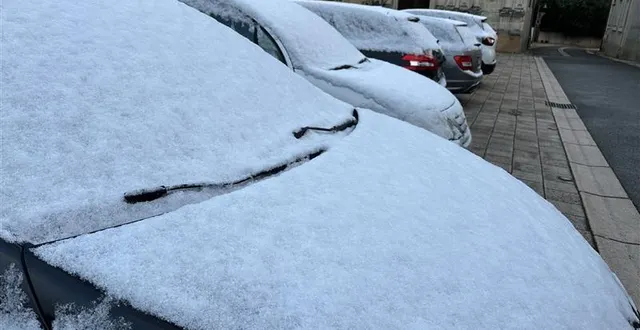 photo  la neige n’était plus tombée un 25 décembre depuis 1996 au mans  &copy;  ouest-france 