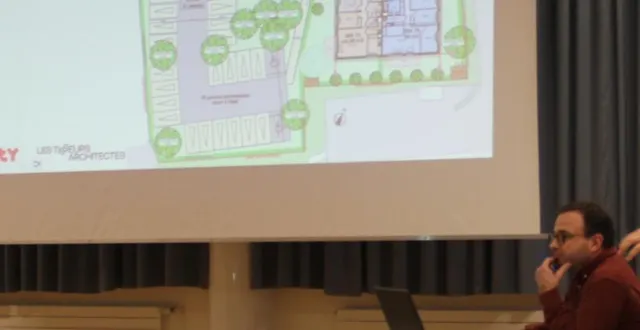 photo  les plans des nouveaux logements et leurs spécificités ont été présentés au public.  &copy;  le maine libre 
