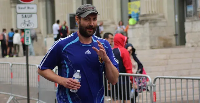 photo  timothée yviquel, participant au marathon de la loire.  &copy;  archives co 