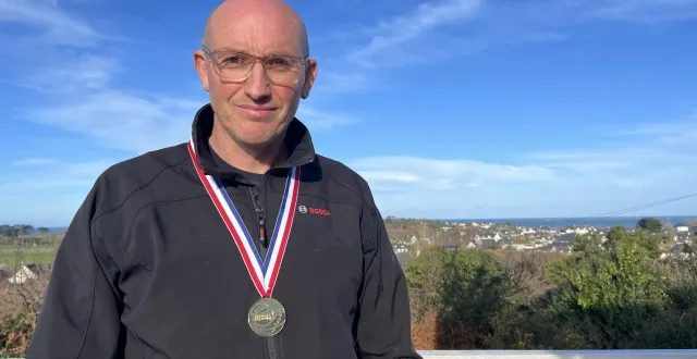 photo  habitant à pleubian (côtes-d’armor), fabrice l’héréec revient dès qu’il le peut dans le bourg de plus de 2 000 âmes et qui l’a vu naître.  &copy;  ouest-france 