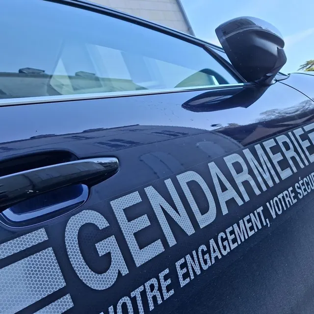 photo la gendarmerie était également sur place.  ©  co
