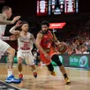 photo trevor hudgins et le msb se sont imposés lors du deuxième match du quart de finale des playoffs du championnat de france contre monaco, le 30 mai 2025 à antarès.