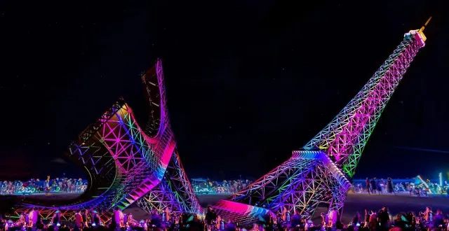 photo  « efela broken dream », c’est le nom de l’œuvre qu’exposera philippe maindron dans le désert du nevada.  &copy;  maindron production 