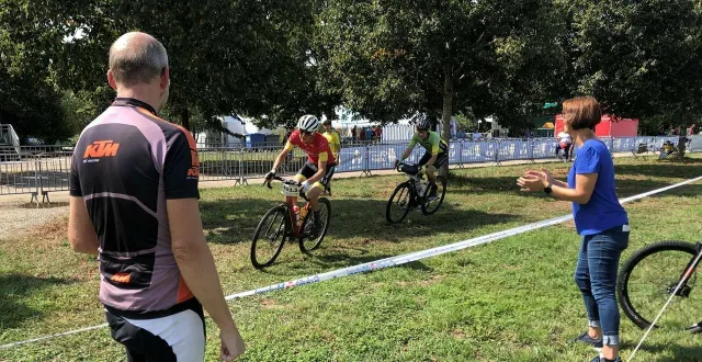 photo  maxime, ici lors de l’épreuve des 100 boucles gravel.  &copy;  archives le maine libre 