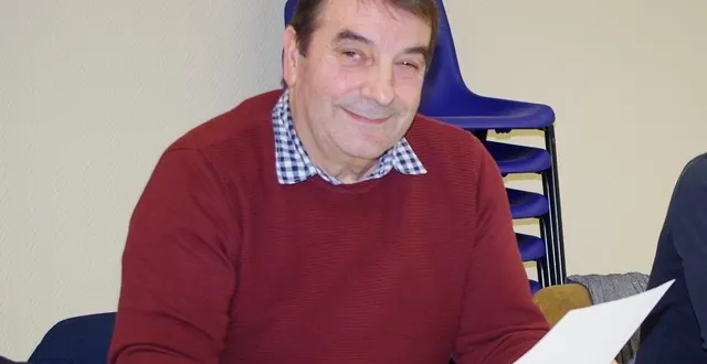 photo  michel esteban en 2018, année où il a cessé la présidence du vélo-club de vimoutiers.  &copy;  ouest-france 