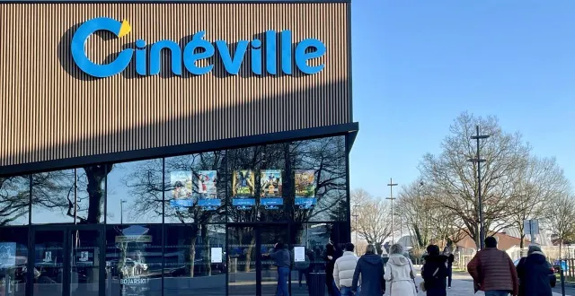 photo  beaupréau (beaupréau-en-mauges), dimanche 28 décembre 2025. ouvert depuis un peu plus d’un mois, le complexe cinéville affiche une fréquentation soutenue en cette fin d’année 2025.  &copy;  co – lucas rojouan 