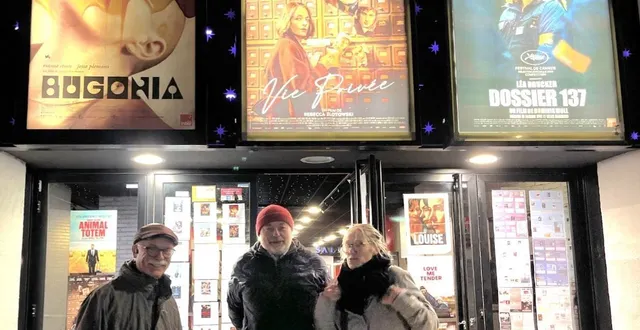 photo  mercredi 17 décembre, des habitants des abers ont covoituré pour aller à une séance de cinéma à brest, après leur journée de travail.  &copy;  ouest-france 