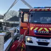photo  les pompiers de la ferté-bernard et du theil-sur-huisne sont rapidement intervenus ce 29 décembre 2025 dans la rue de la calaisière à la ferté-bernard. 