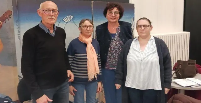 photo  le nouveau conseil d’administration du cabas écomméen : christelle bourdin, linda bourgine, roseline poupard et jean-marie perrotin.  &copy;  ouest-france 