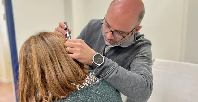 photo  angers, 17 décembre 2025. le cabinet médical où se relaient une petite trentaine de médecins généralistes, dont le dr leroy, a accueilli plus de 400 patients après un an d’expérimentation.  &copy;  co - anthony pasco 