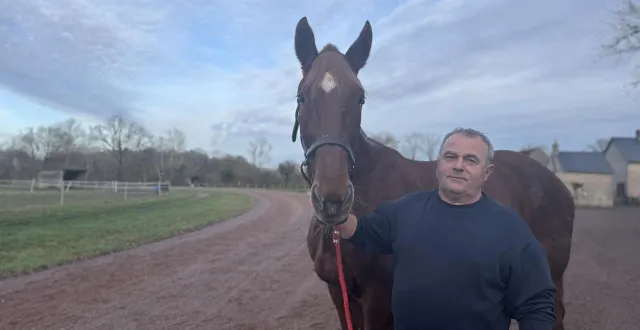 photo  dominique cheradame est entraîneur et éleveur de chevaux dans l’orne.  &copy;  ouest-france 