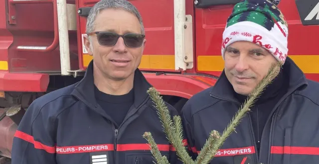 photo  une animation broyage de sapins de noël sera organisée par les pompiers volontaires du centre de secours d’auvers-le-hamon, le 24 janvier 2026.  &copy;  archives le maine libre 