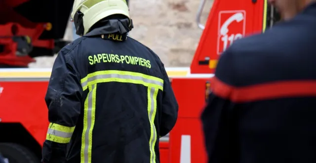 photo  vingt-trois sapeurs-pompiers ont été mobilisés sur ce sinistre.  &copy;  archive illustration co - marie delage 