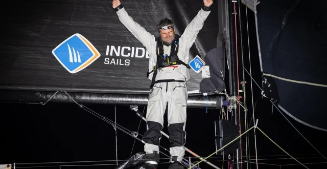 photo  alexis loison a remporté une épreuve qui lui est chère, fin septembre à saint-vaast-la-hougue.  &copy;  vincent olivaud 