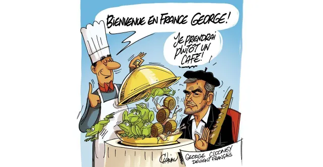 photo  le 26 décembre 2025, la star du cinéma américain, george clooney, et sa famille, ont obtenu la nationalité française. une naturalisation qui provoque, depuis son annonce, beaucoup de réactions, que cela soit en france comme à l’étranger, notamment de la part du président américain, donald trump. une actualité qui inspire chaunu.  &copy;  chaunu 