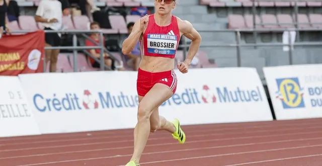 photo  amandine brossier est désormais tournée vers les jo 2028.  &copy;  afp 
