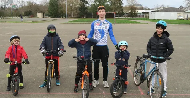 photo  pierre vitour a relancé l’école de cyclisme du sablé sc qui était en sommeil depuis 2022.  &copy;  ouest-france 