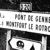 photo  il y a 40 ans, les communes de montfort-le-rotrou et pont-de-gennes fusionnaient. 