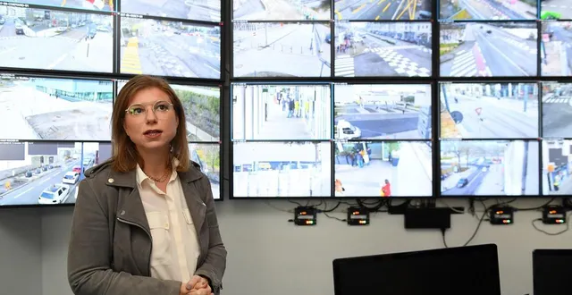 photo  l’adjointe au maire d’angers à la sécurité, jeanne behre-robinson, indique que les contrôles ont été renforcés, depuis dix ans, dans les bars festifs.  &copy;   co - josselin clair 