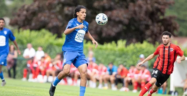 photo  ilyes lim a inscrit l’un des trois buts chauraisiens, ce samedi 3 janvier 2026 en vendée.  &copy;  co - clémence chauvin 