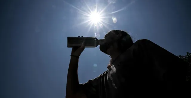 photo  le département du calvados avait été placé en vigilance jaune pour canicule, le 20 juin 2025.  &copy;  archives martin roche, ouest-france 