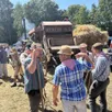 photo fontaine-guérin, le 10 août 2025. chaque été depuis 1975 (sauf en 2020 et 2021 en raison de la crise sanitaire), la fête des battages et des vieux métiers rassemble plusieurs milliers de visiteurs.