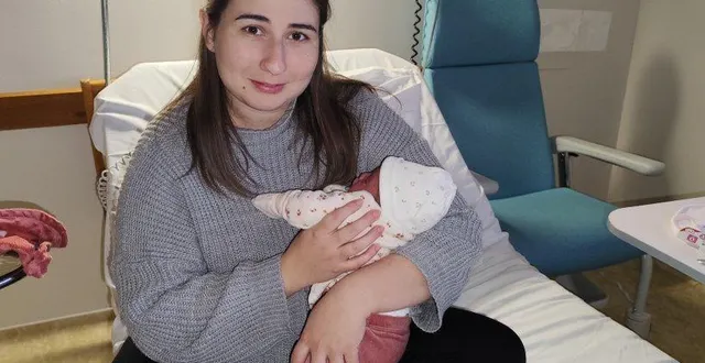 photo  le premier bébé de 2026, keyla, est né le 1er janvier à 12 h 35, à la maternité de l’aigle.  &copy;  ouest-france 