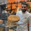 photo jean-baptiste tabouret, boulanger à briouze (orne), a reçu le premier prix du département pour sa galette des rois à la frangipane.