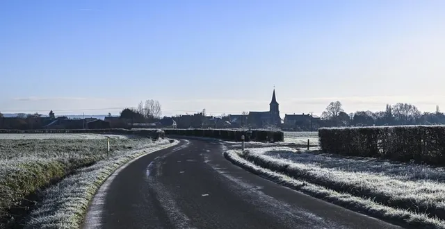 photo  la vague de froid se poursuit en sarthe ce lundi 5. la sarthe est placée en vigilance jaune.  &copy;  le maine libre - denis lambert 