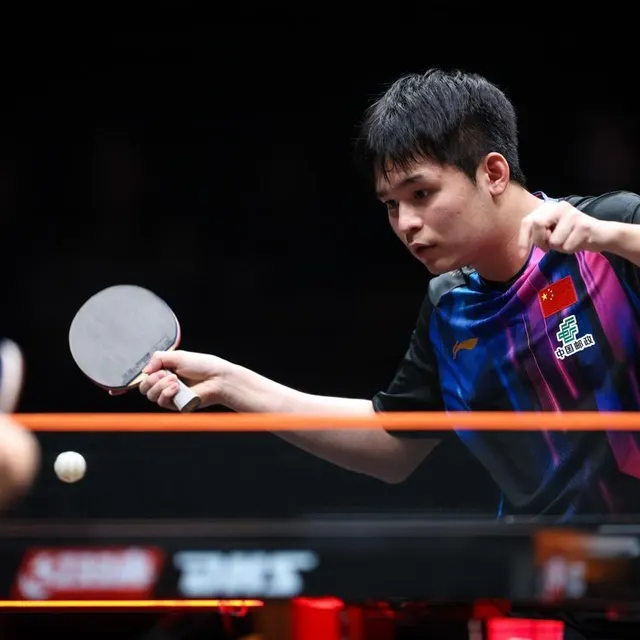 photo le chinois lin shidong, n°2 mondial, sera tête de série n°1 du tournoi à doha en l’absence de son compatriote wang chuqin.  ©  world table tennis