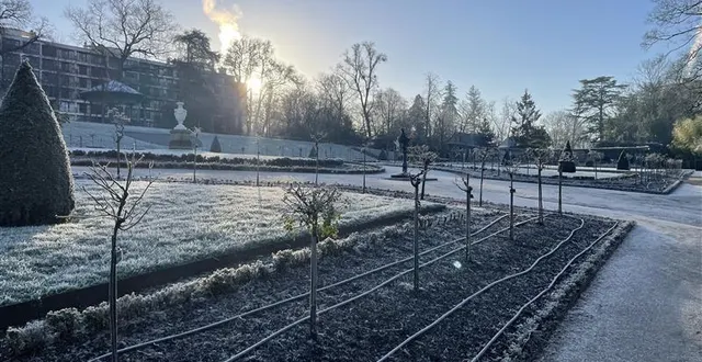 photo  en sarthe, les températures sont descendues jusqu’à -7 °c ce lundi 5 janvier 2026 au matin, selon météo france.  &copy;  ouest-france 