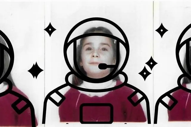 photo « cosmics », la nouvelle œuvre de l’autrice et comédienne angevine, annabelle sergent.  ©  cie loba