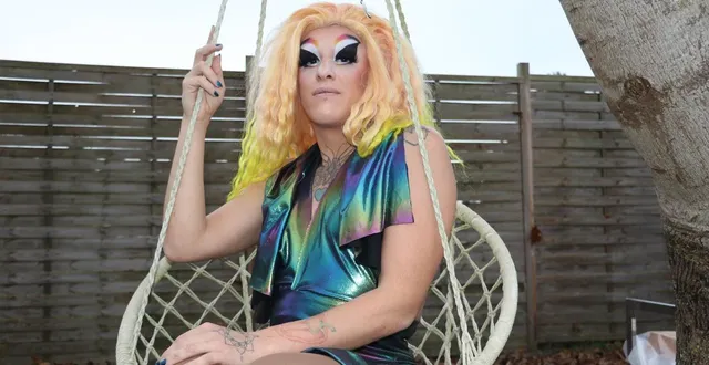 photo  la viagra, drag-queen du maine-et-loire. elle a réussi avec d’autres, à remonter une scène drag à angers.  &copy;  co 