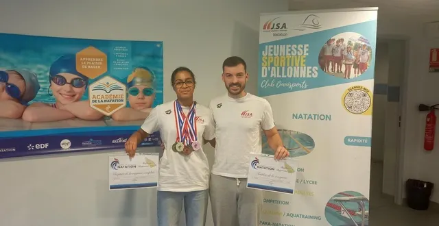 photo  eva fogang et guillaume vaupré.  &copy;  ouest-france 