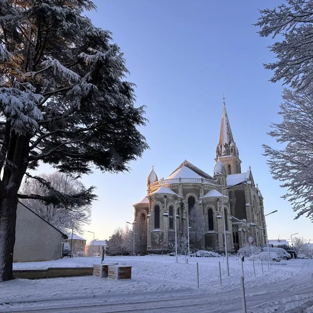 photo la neige à chemillé.  ©  ouest-france