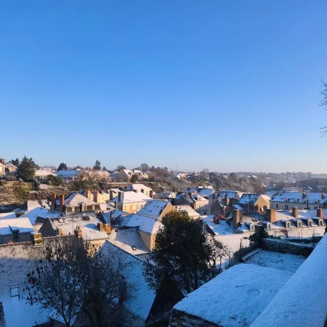 photo segré sous la neige.  ©  ouest-france