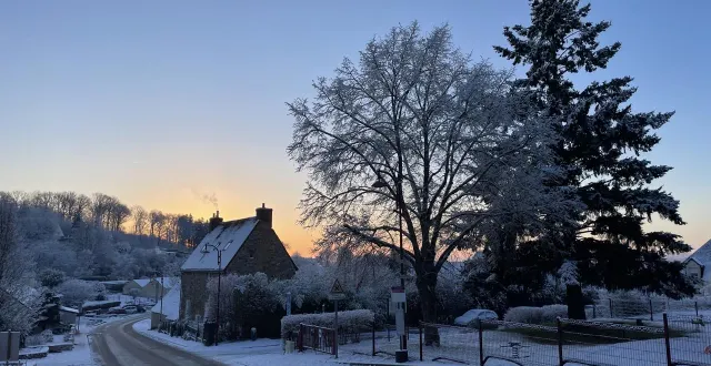 photo  à pruillé-le-chétif, en sarthe, ce mardi 6 janvier 2026.  &copy;  ouest-france 