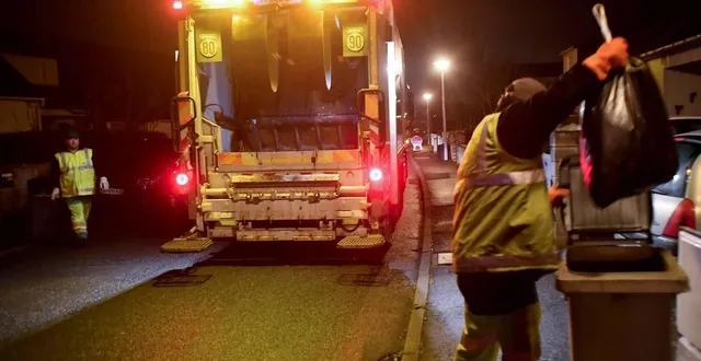 photo  les éboueurs ne peuvent pas circuler sur le territoire de le mans métropole.  &copy;  archives le maine libre - hervé petitbon 