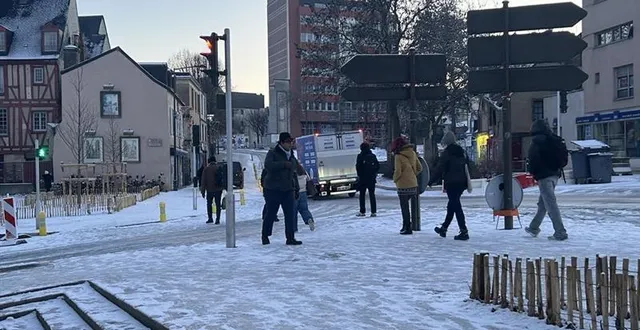 photo  la sarthe devrait garder son manteau blanc dans la nuit de mardi à mercredi 7 janvier 2026, d’après les prévisions de météo france.  &copy;  maine libre 